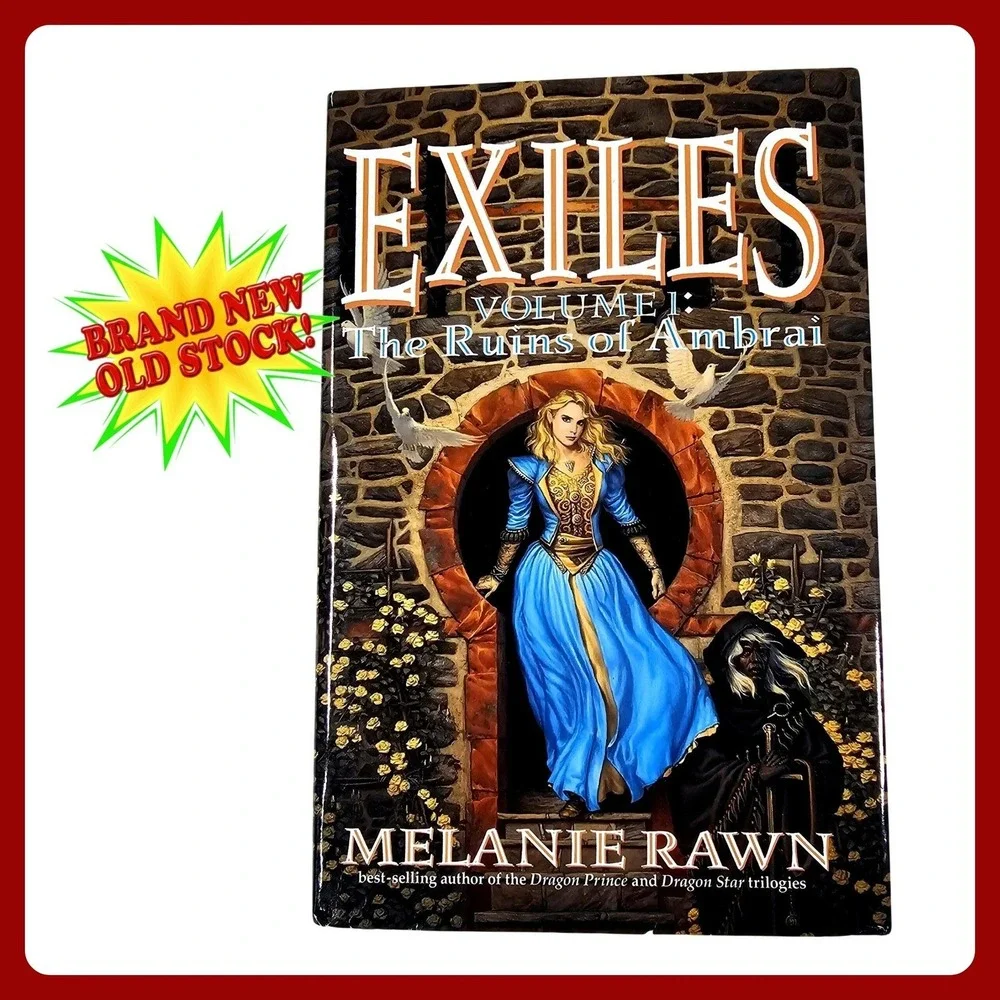 Melanie Rawn Exiles Ruins of Ambrai Vol 1 Hardcover‎ 1st Ed New